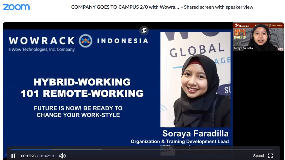 Company Goes To Campus 2.0 bersama Wowrack Indonesia