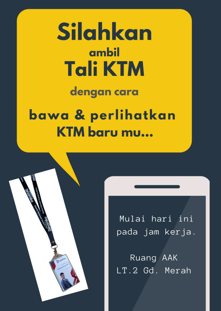 Pengumuman Pengambilan Tali KTM