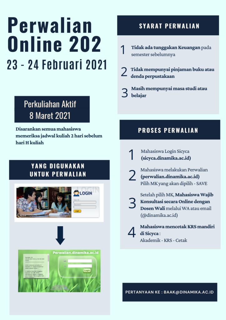 Perwalian Semester Genap 20202021 (202) Online