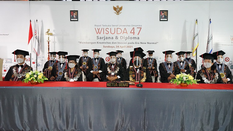 Wisuda ke 47 Tingkatkan Mahasiswa Berinovasi dan Berkreasi di Era New Normal