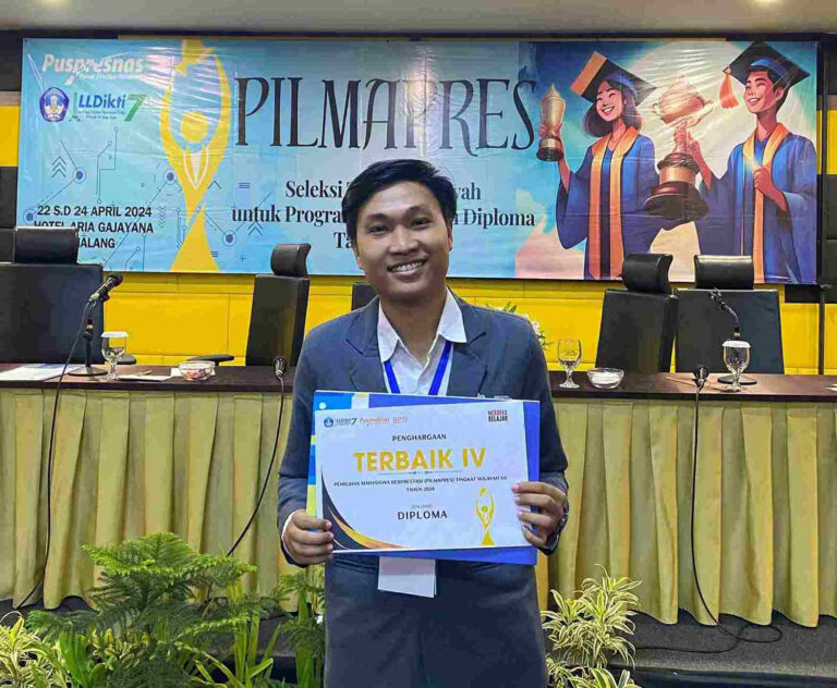 Mahasiswa PFTV Universitas Dinamika Terpilih dalam Seleksi Pilmapres Program Diploma LLDIKTI Wilayah VII Tahun 2024