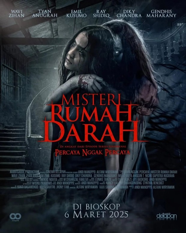 poster film misteri rumah darah