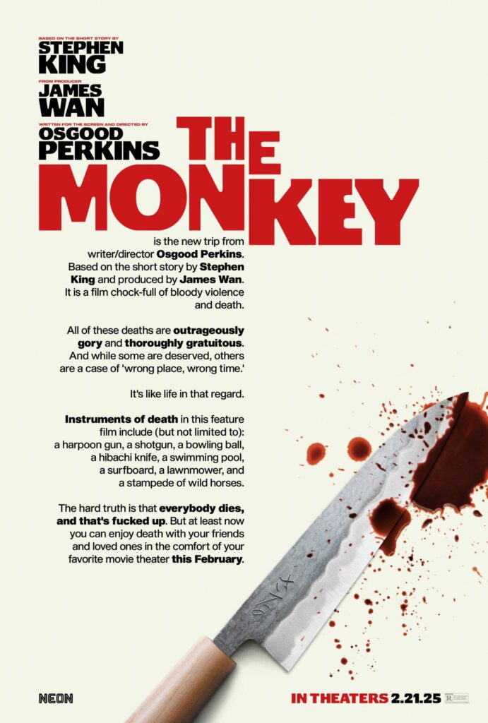 poster film terbaru the monkey