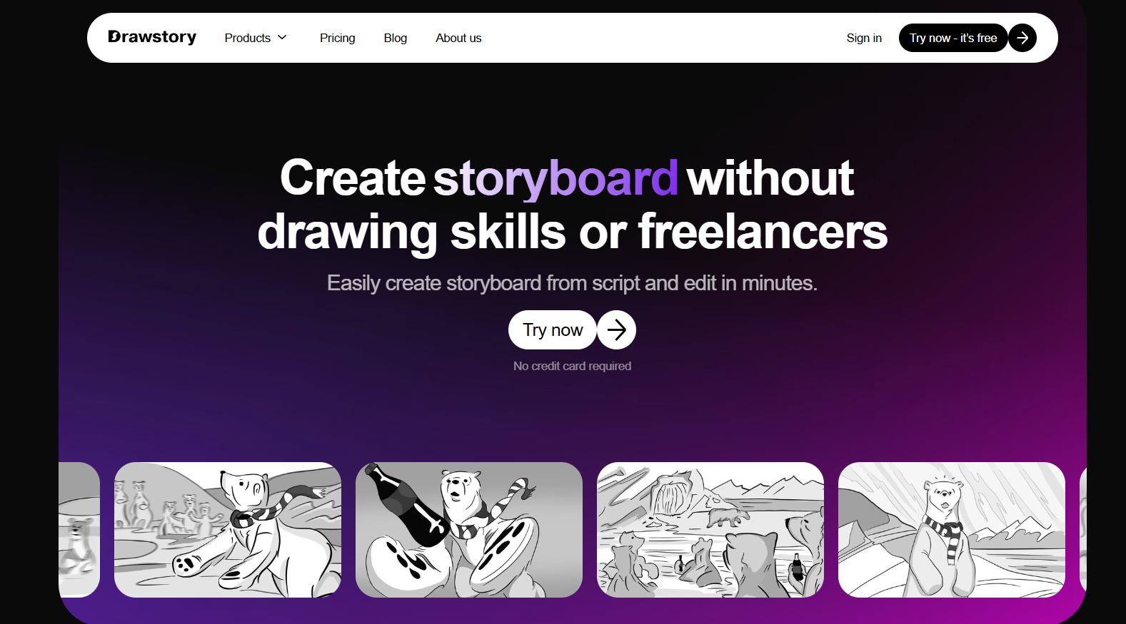 Storyboard AI drawstory.ai