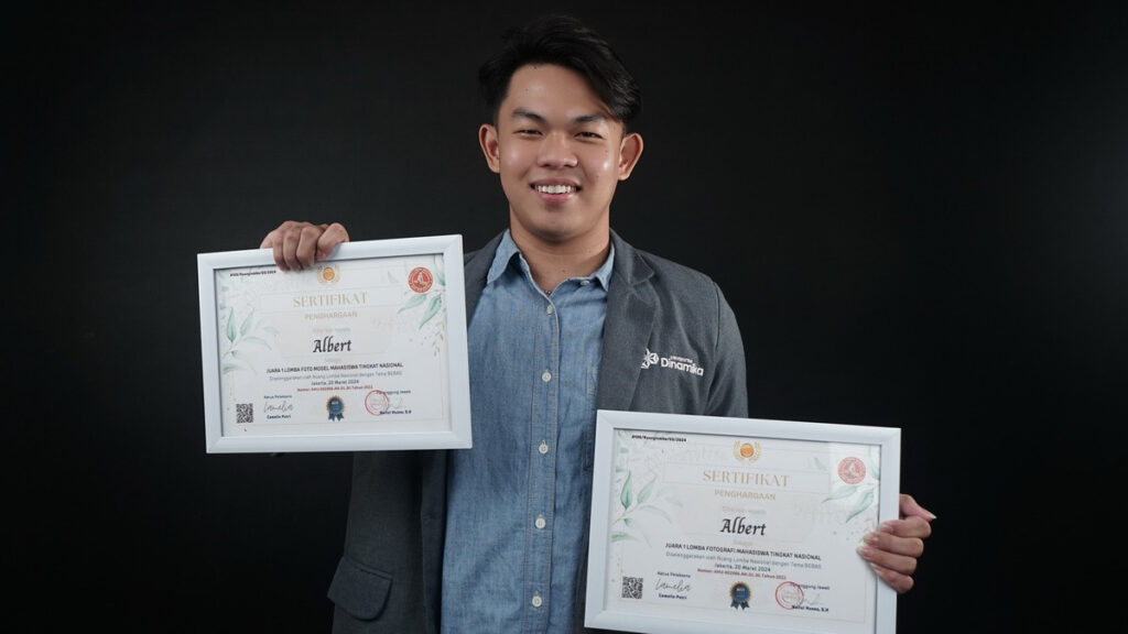 Albert Liem, Mahasiswa Teknik Komputer Kembali Raih Juara 1 di Lomba Fotografi Nasional