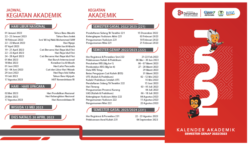 KALENDER AKADEMIK 222