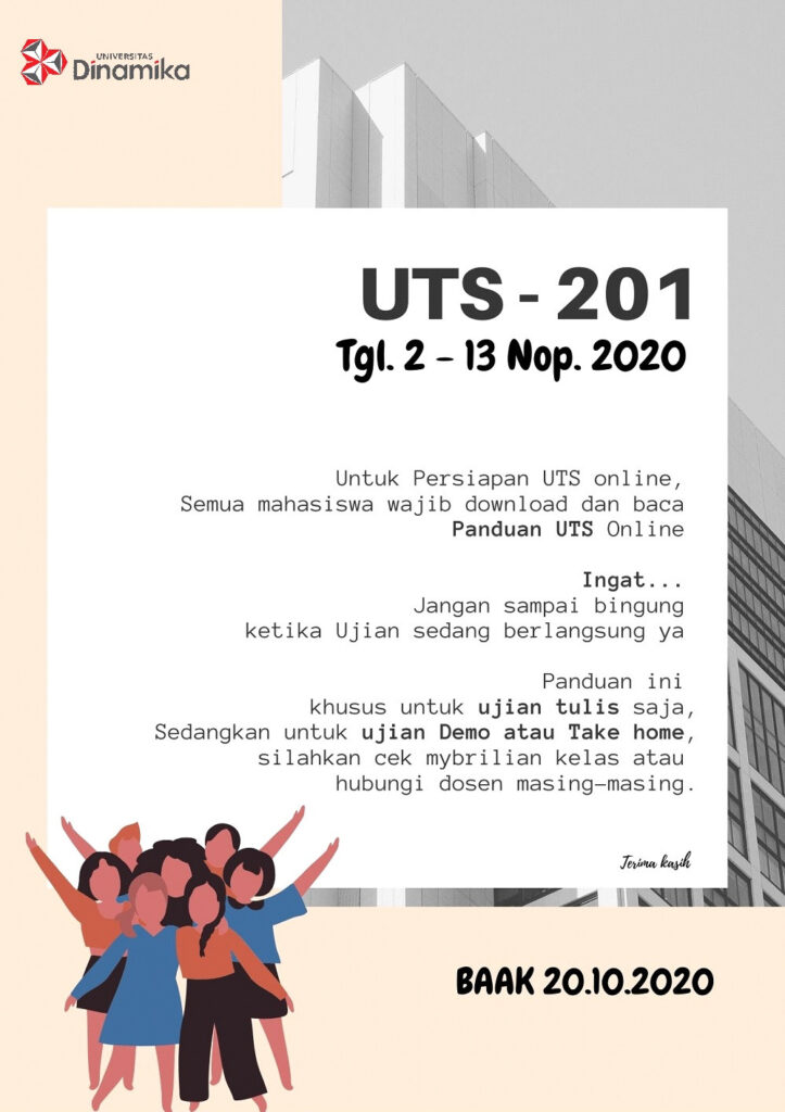 Panduan UTS Online - Semester Gasal 20012002 (201)