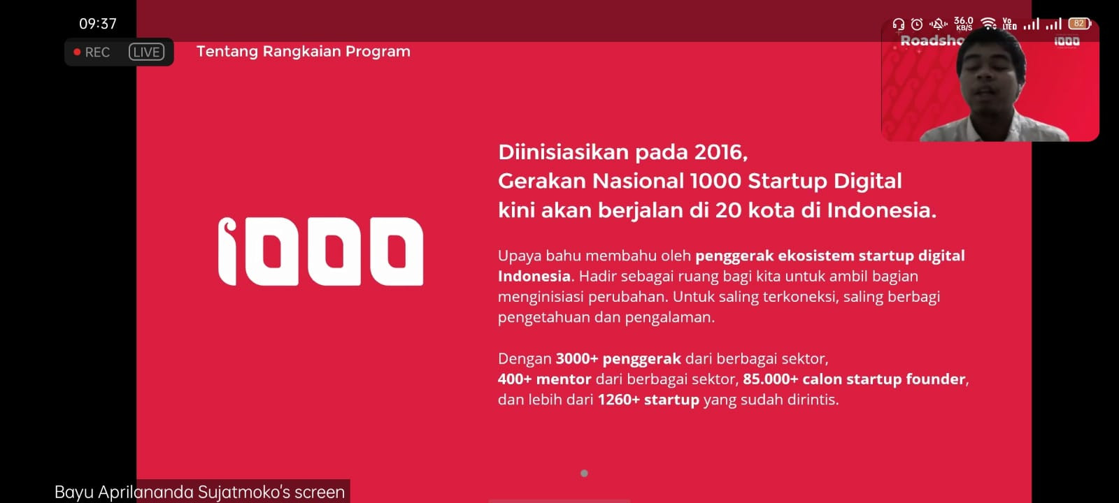 Rektor Undika Dorong Civitas Berkontribusi Gernas #1000 Startup Digital