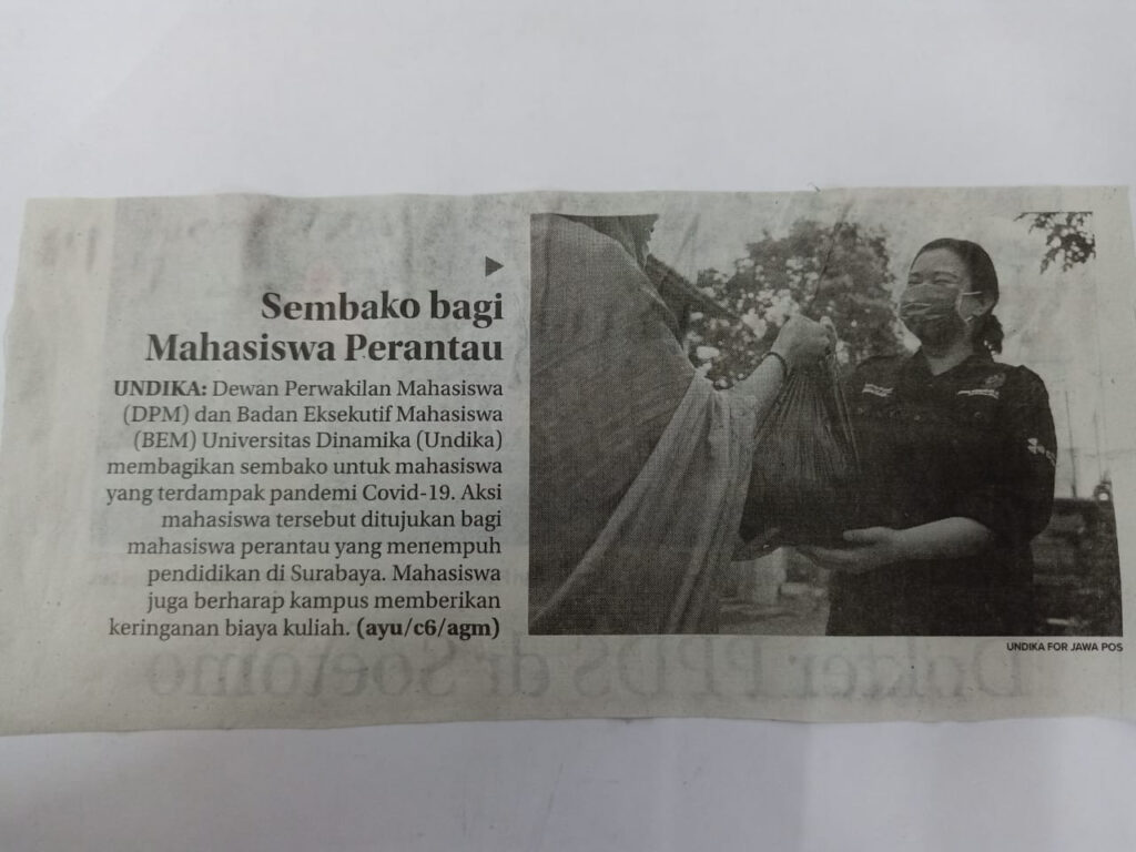 Sembako Bagi Mahasiswa Perantau