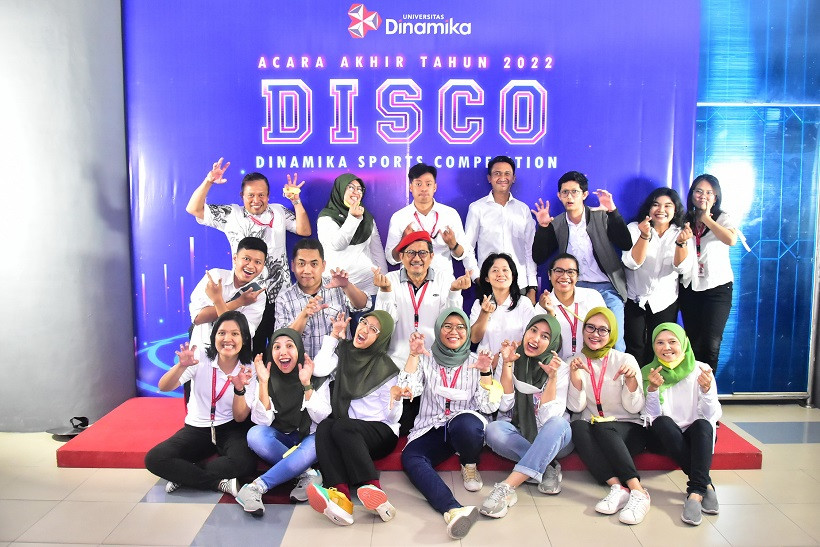 Bangkitkan Semangat dan Kekompakan Dinamikawan di Acara DISCO 2022